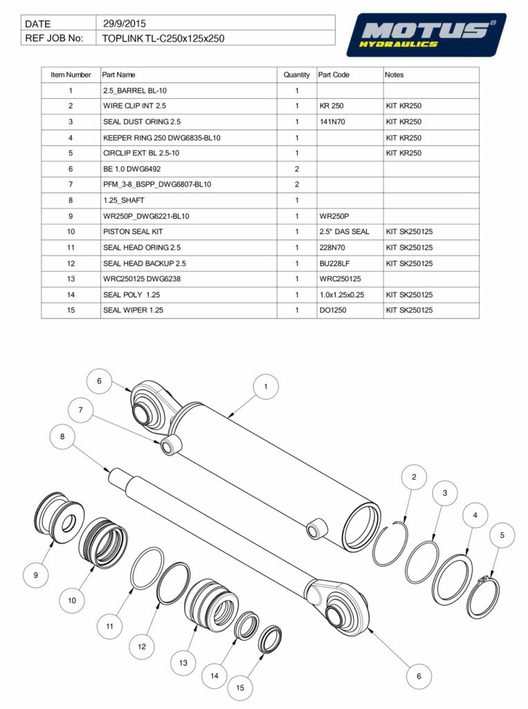 Brochures Motus Hydraulics