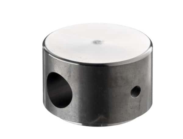 Solid Base - BS250100 2-1/2" Bore, 1" Pin Extended Base