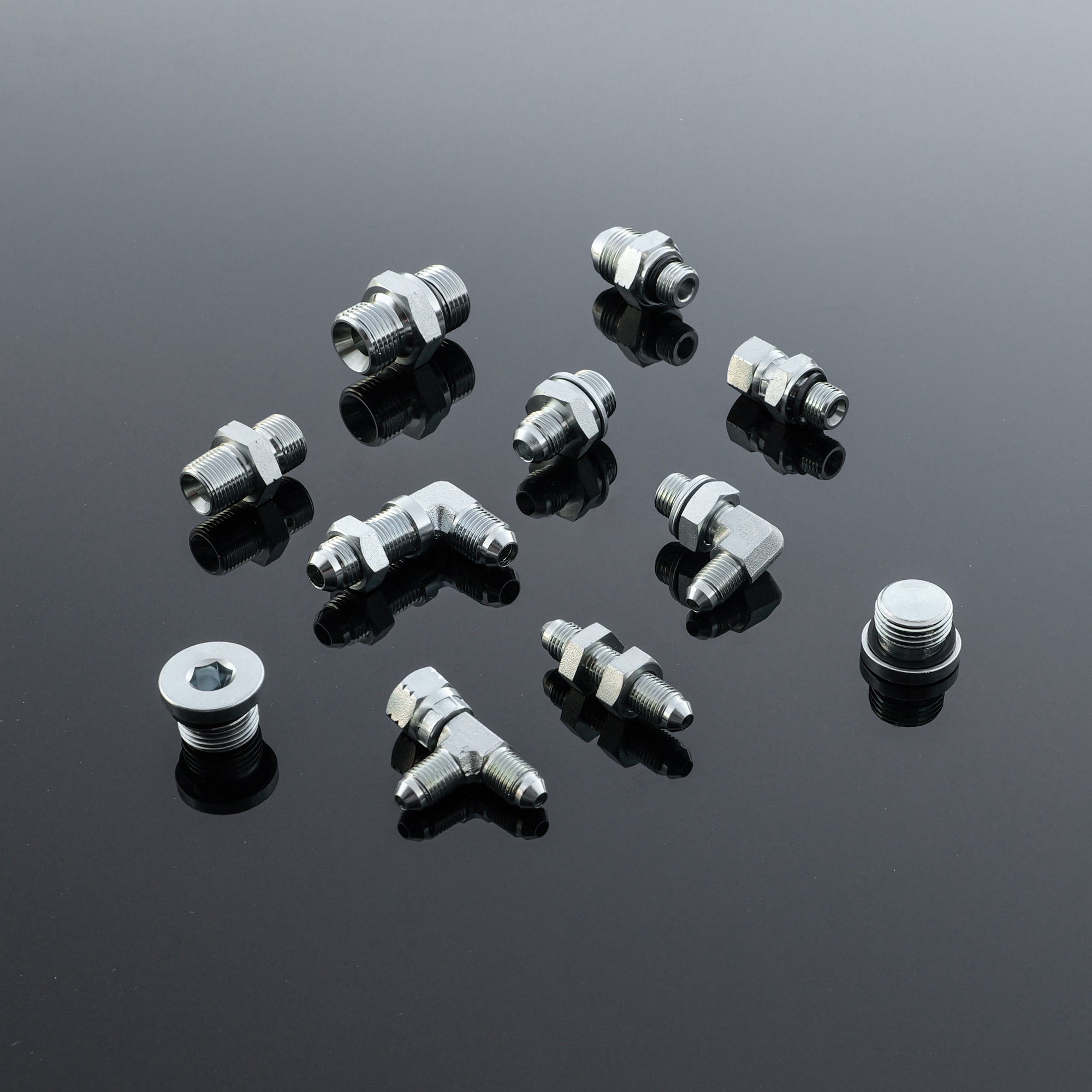 Hydraulic adaptors-cover