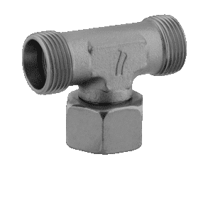 Metric Swivel Branch Tee (ET)