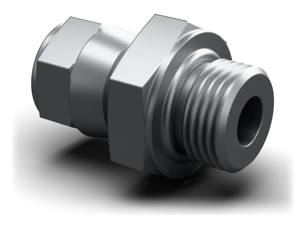 JIC Swivel Female / BSPP Male – Screw-in sockets