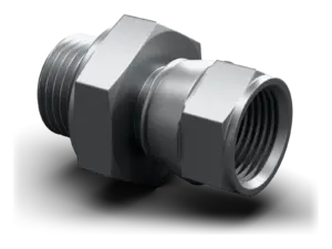 JIC Swivel Female / BSPP Male – Screw-in sockets, picture 2