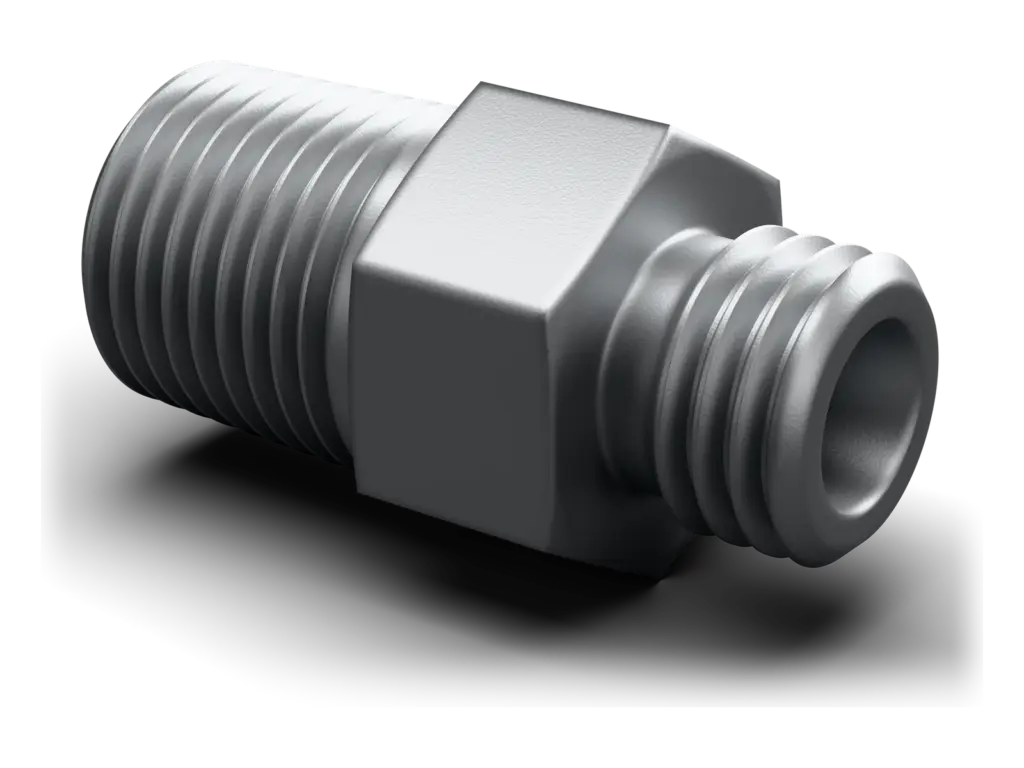 Metric Male / NP Tapered Male (GE – NPT)