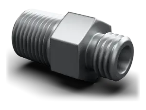 Metric Male / NP Tapered Male (GE – NPT)