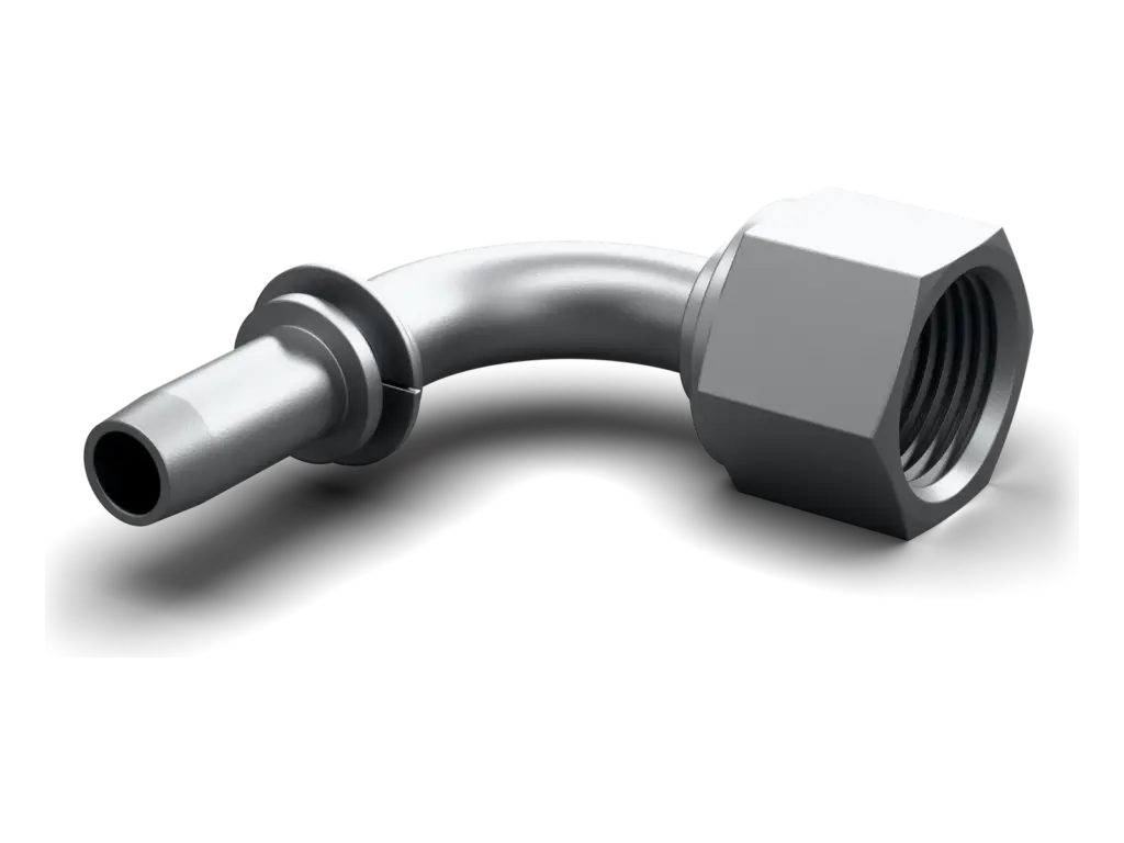 STB – JIF (Swage Tail x JIC Swivel Female) 90