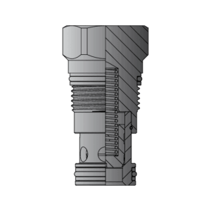 Check Valve - Mechanically-Operated, Back-to-Back Check Valve, Phaser Check – Single-End Actuation