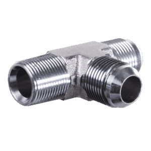 JIC Male Tee / NPT Male Run