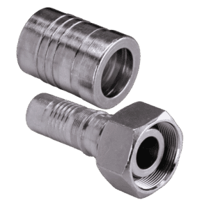Metric Heavy Swivel Female - Swage fitting, DKOS