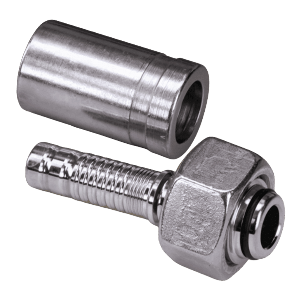 Metric Heavy Swivel Female (Breaker Operation) – Swage fitting, DKOS