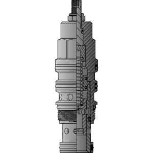 Priority Flow Control Valve - Vented, Fixed Orifice, Bypass / Restrictive, Pressure Compensated