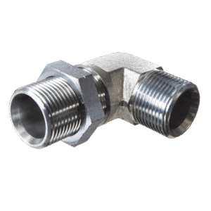 BSPP Bulkhead 90