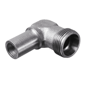 Metric Male / Metric Standpipe 90