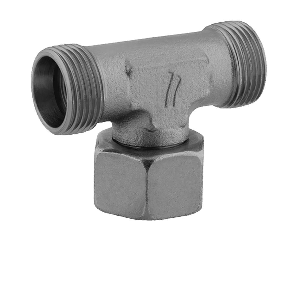 Metric Swivel Branch Tee (ET)
