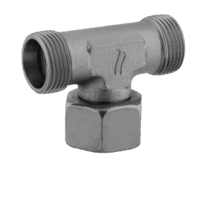Metric Swivel Branch Tee (ET)